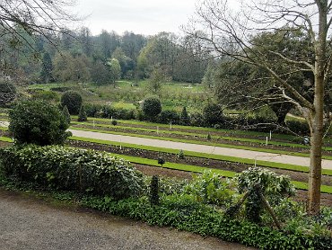 Dyrham Park - The formal garden April 2016