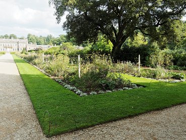 Dyrham Park - The formal gardens in summer August 2017