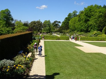 Dyrham Park - The formal garden May 2019