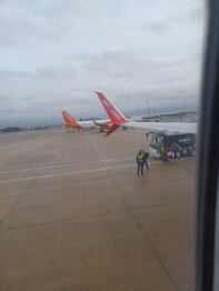 Gatwick and flight Start of the holiday to the Canary Islands