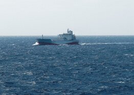 At Sea Ship between Gran Canaria and Madeira