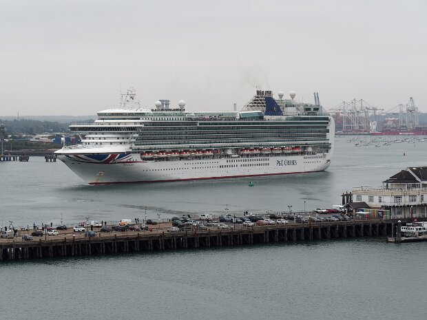 Departure from Southampton