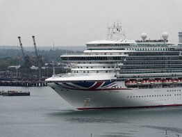 Norway Trip - At Southampton The start - on the Iona