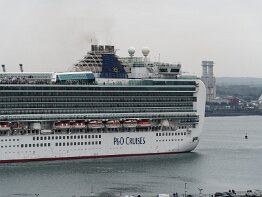 Norway Trip - At Southampton The start - on the Iona